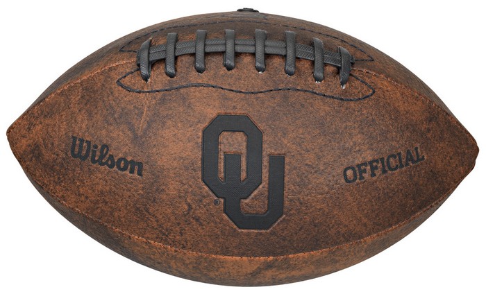 Oklahoma Sooners Football Vintage Throwback 9 Inches