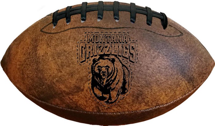 Montana Grizzlies Football - Vintage Throwback - 9 Inches