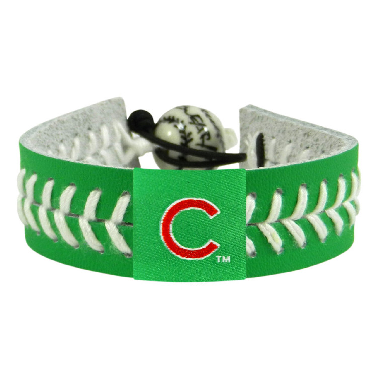 Chicago Cubs Bracelet Baseball St. Patrick's Day CO