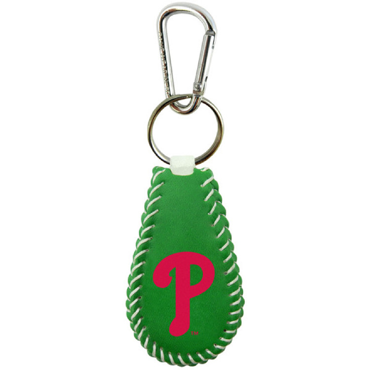 Philadelphia Phillies Keychain Classic Baseball St. Patrick's Day CO