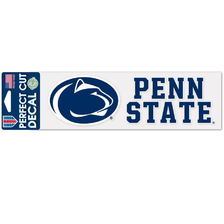 Penn State Nittany Lions Decal 3x10 Perfect Cut Color