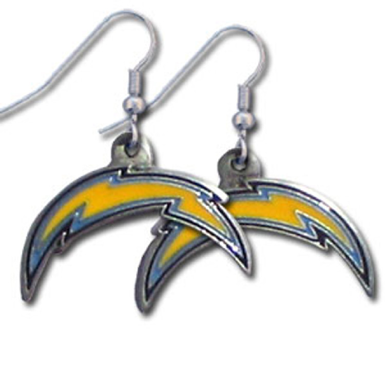 San Diego Chargers Earrings Dangle Style