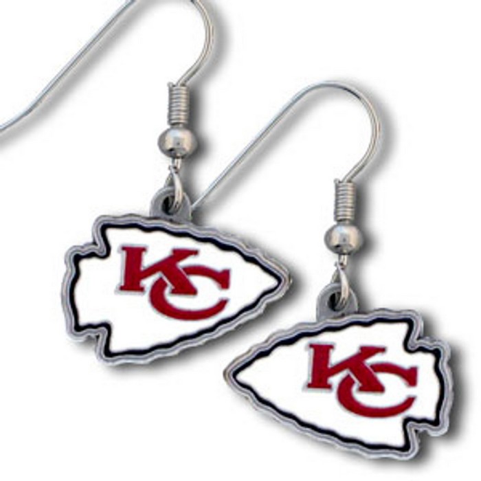 Siskiyou Kansas City Chiefs Dangle Earrings