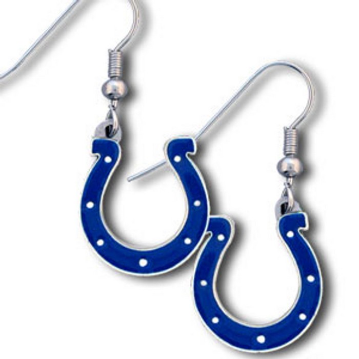 Siskiyou Indianapolis Colts Dangle Earrings -