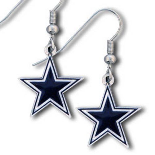 Siskiyou Dallas Cowboys Dangle Earrings