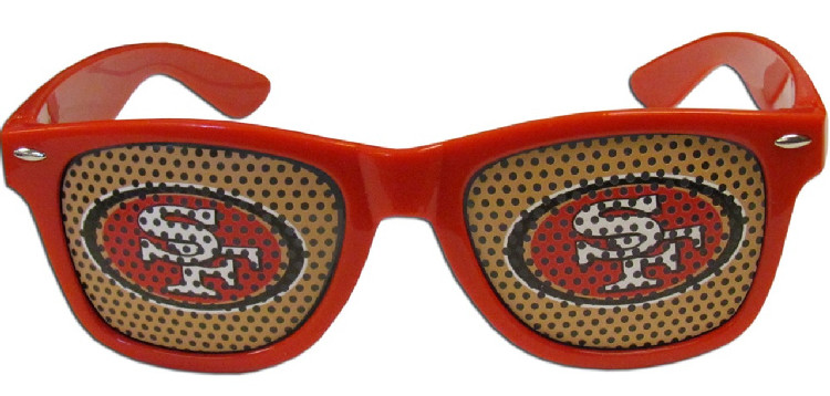 San Francisco 49ers Game Day Beachfarer Sunglasses