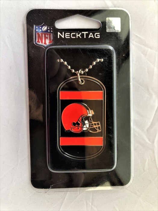 Cleveland Browns Necklace Tag Style