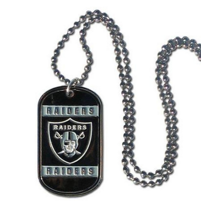 Las Vegas Raiders Necklace Tag Style