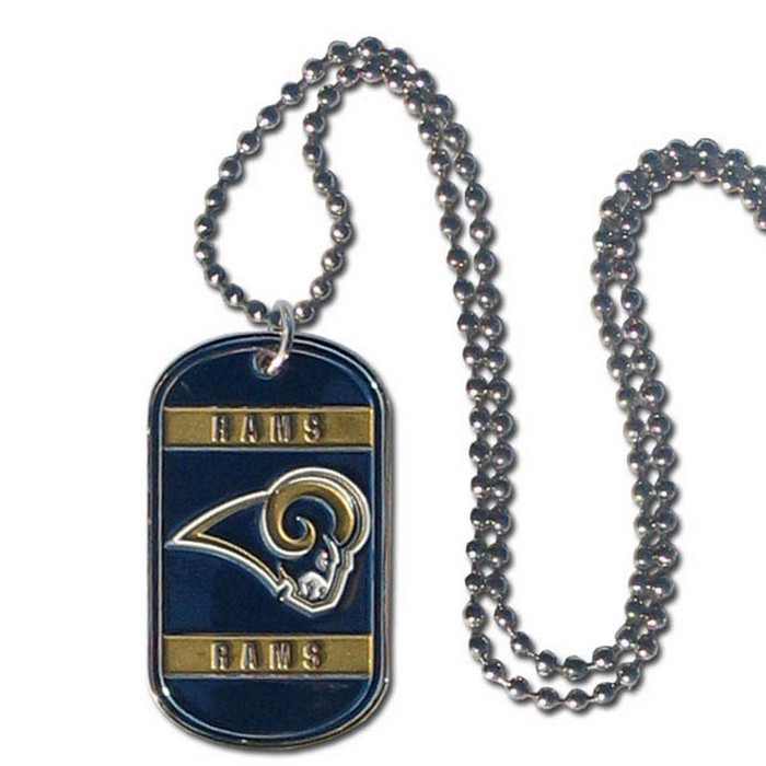 Los Angeles Rams Necklace Tag Style