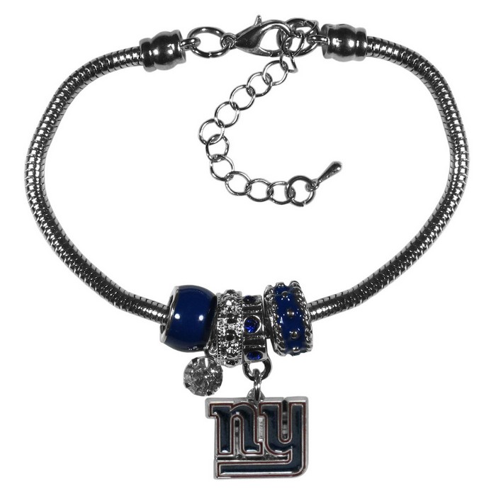 New York Giants Bracelet Euro Bead Style