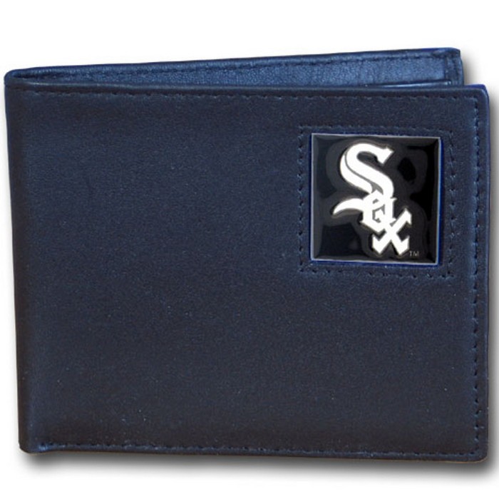 Chicago White Sox Wallet Bi-Fold Leather