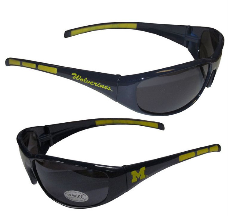 Michigan Wolverines Sunglasses - Wrap
