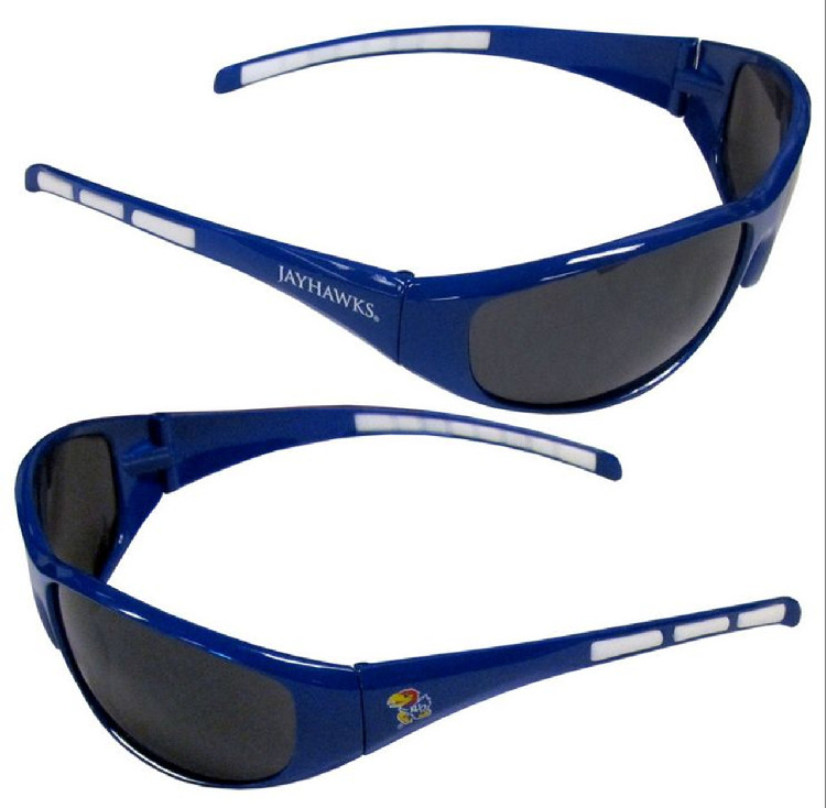 Kansas Jayhawks Sunglasses - Wrap