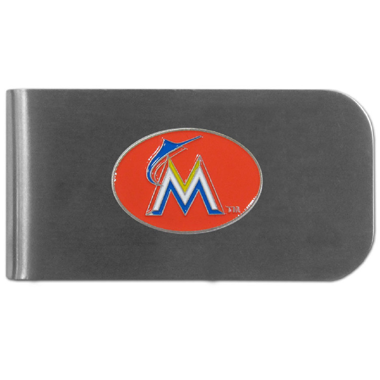 Miami Marlins Money Clip Steel CO