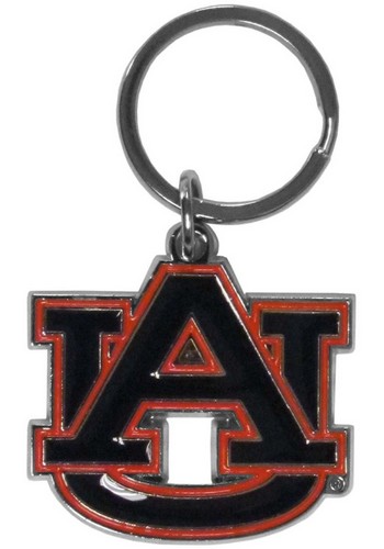 Siskiyou Auburn Tigers Chrome Logo Cut Keychain -