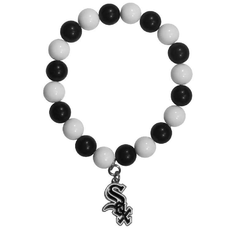 Chicago White Sox Bracelet Bead Style CO