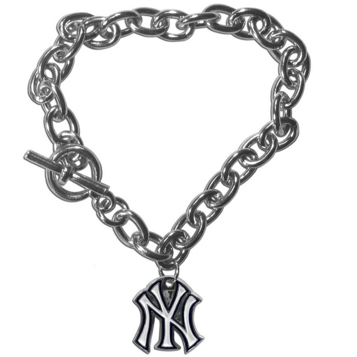 New York Yankees Bracelet Chain Link Style CO