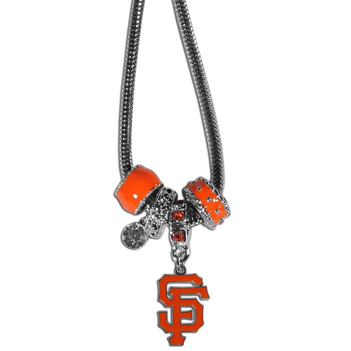 San Francisco Giants Necklace Euro Bead Style CO