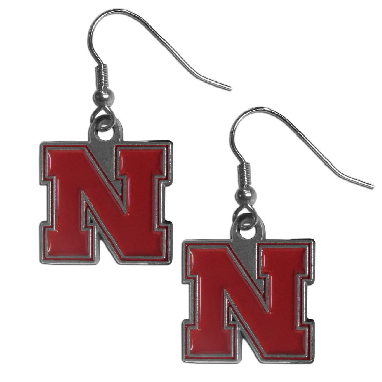 Nebraska Cornhuskers Dangle Earrings