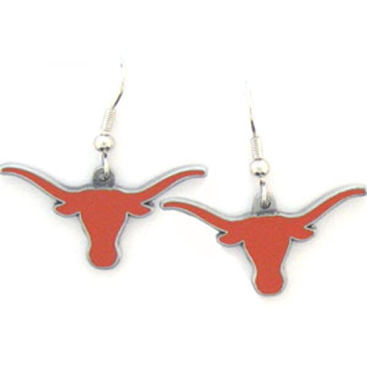 Texas Longhorns Dangle Earrings