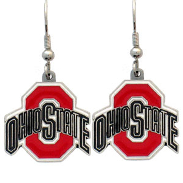 Ohio State Buckeyes Dangle Earrings