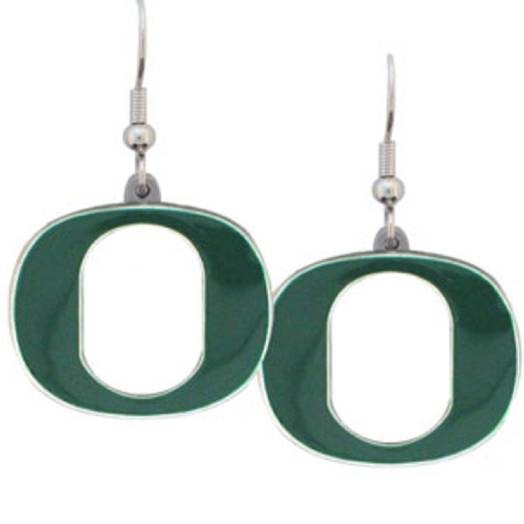 Oregon Ducks Dangle Earrings