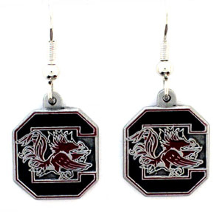 South Carolina Gamecocks Dangle Earrings