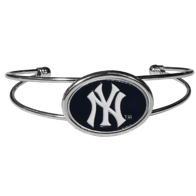 New York Yankees Bracelet Double Bar Cuff CO