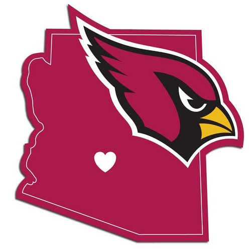 Siskiyou Arizona Cardinals Decal Home State Pride -