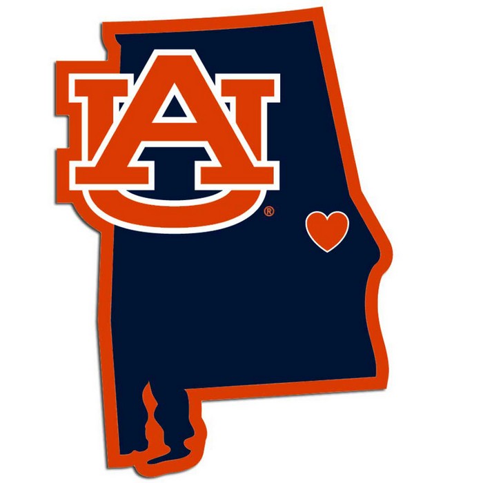 Auburn Tigers Decal Home State Pride Style