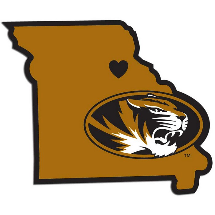 Missouri Tigers Decal Home State Pride Style