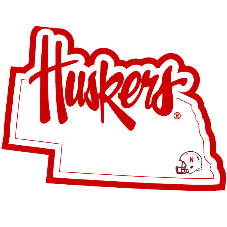 Nebraska Cornhuskers Decal Home State Pride Style