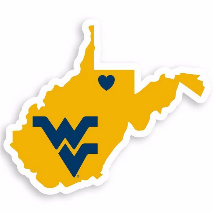 West Virginia Mountaineers Decal Home State Pride Style