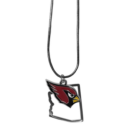 Siskiyou Arizona Cardinals Necklace State Charm -