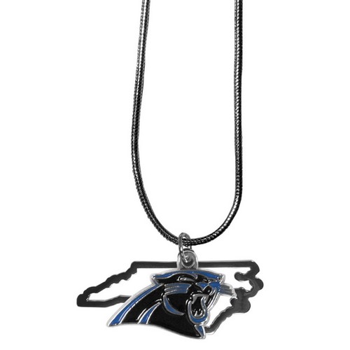 Siskiyou Carolina Panthers Necklace State Charm -