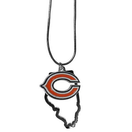 Siskiyou Chicago Bears Necklace State Charm -