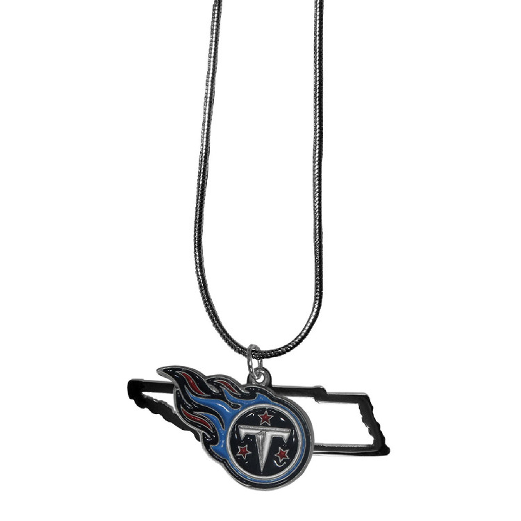 Tennessee Titans Necklace State Charm