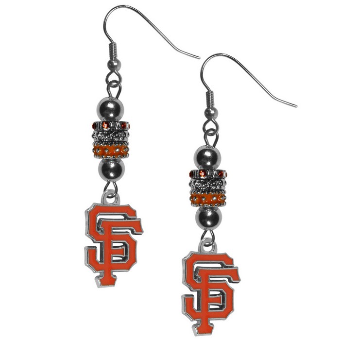 San Francisco Giants Earrings Fish Hook Post Euro Style CO