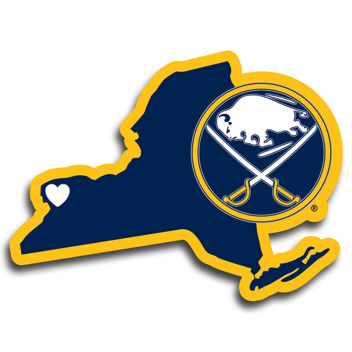 Siskiyou Buffalo Sabres Decal Home State Pride Style -