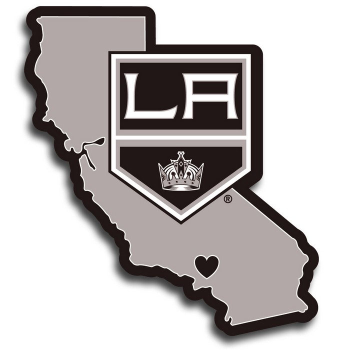 Siskiyou Los Angeles Kings Decal Home State Pride Style -