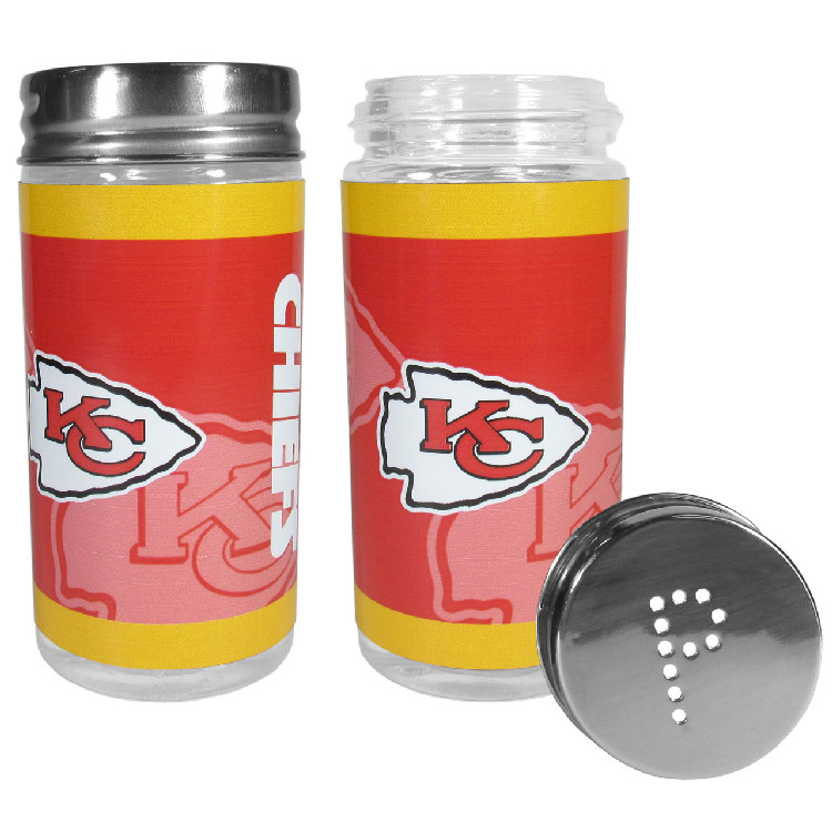 Kansas City Chiefs Salt and Pepper Shakers Tailgater