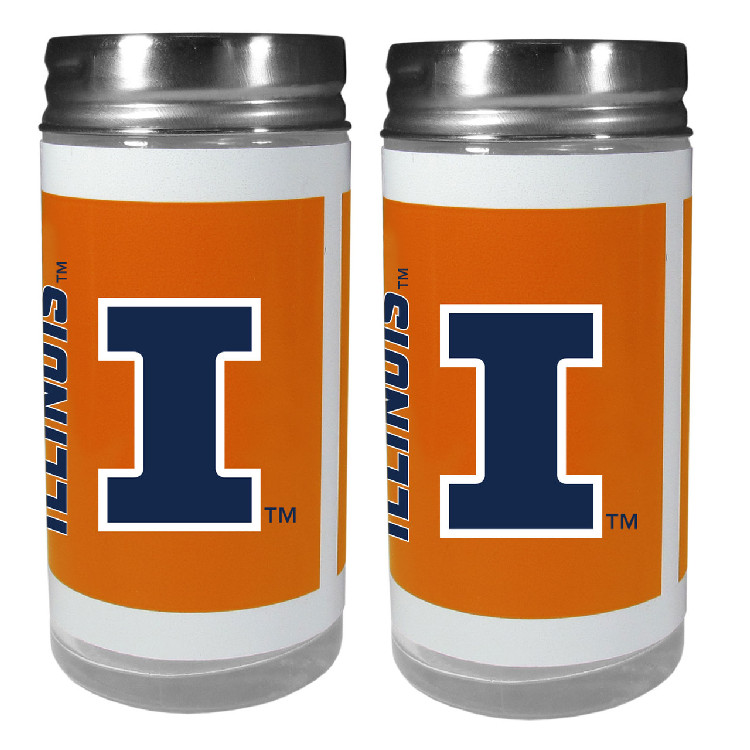 Illinois Fighting Illini Salt and Pepper Shakers Tailgater