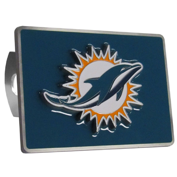 Miami Dolphins Trailer Hitch Cover