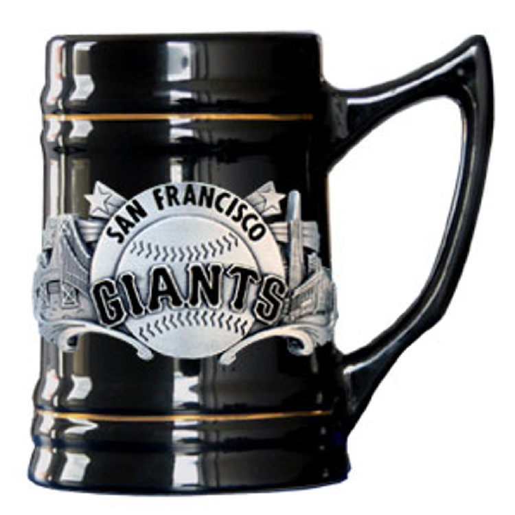 San Francisco Giants Stein 18oz Black CO