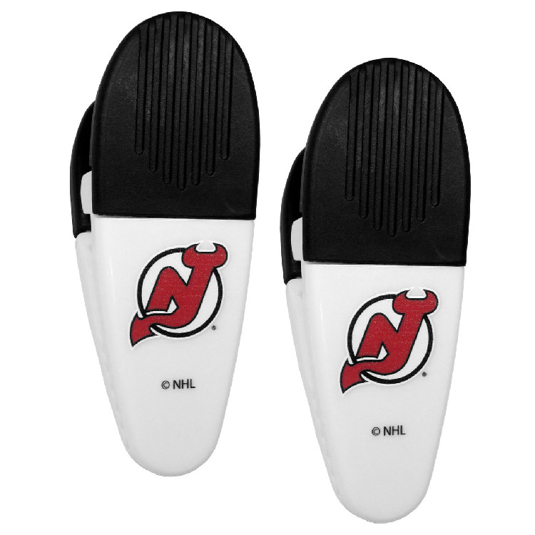 New Jersey Devils Chip Clips 2 Pack