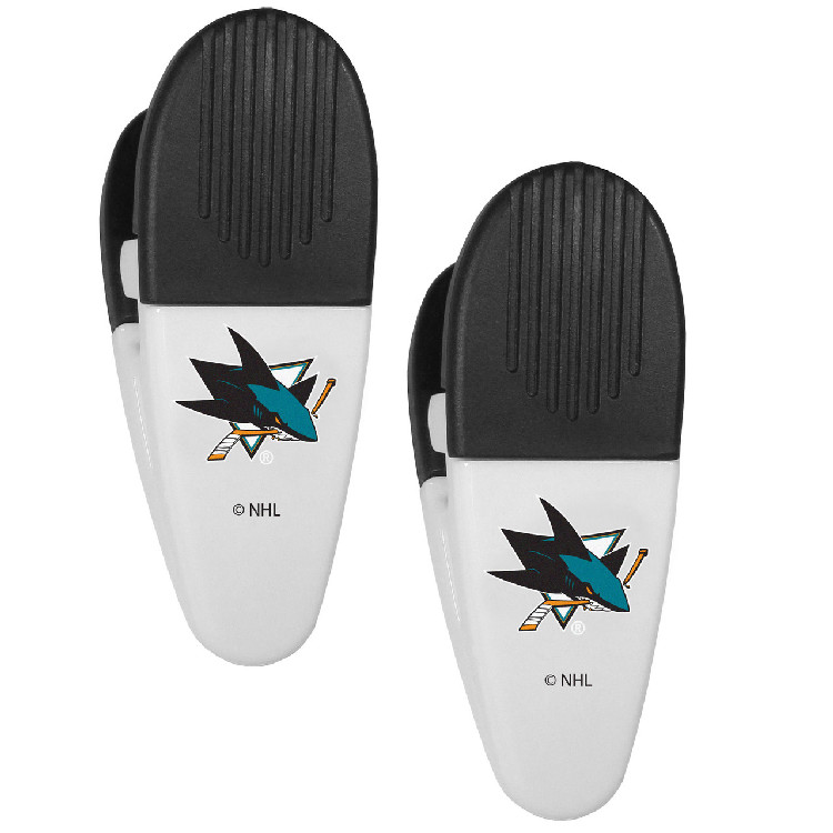 San Jose Sharks Chip Clips 2 Pack