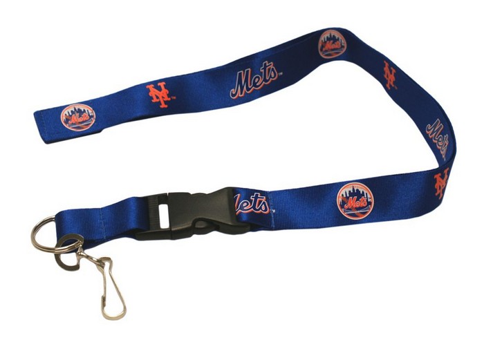 New York Mets Lanyard - Breakaway with Key Ring