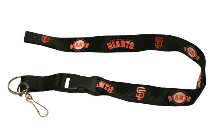 San Francisco Giants Lanyard - Breakaway with Key Ring