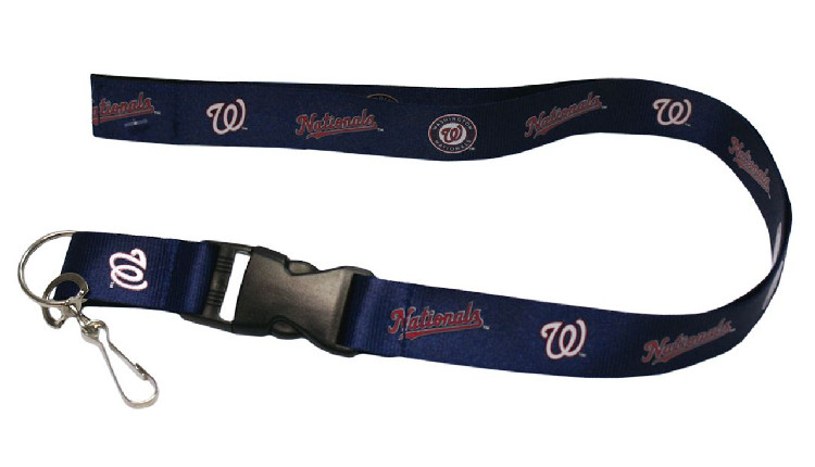 Washington Nationals Lanyard - Breakaway with Key Ring