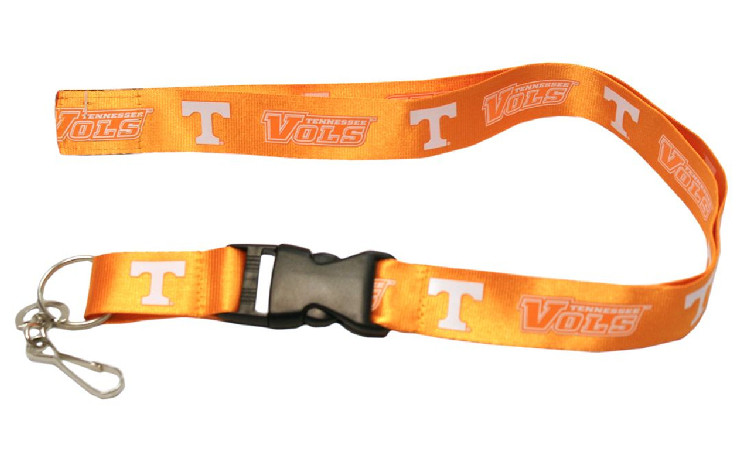 Tennessee Volunteers Lanyard Breakaway with Key Ring Style